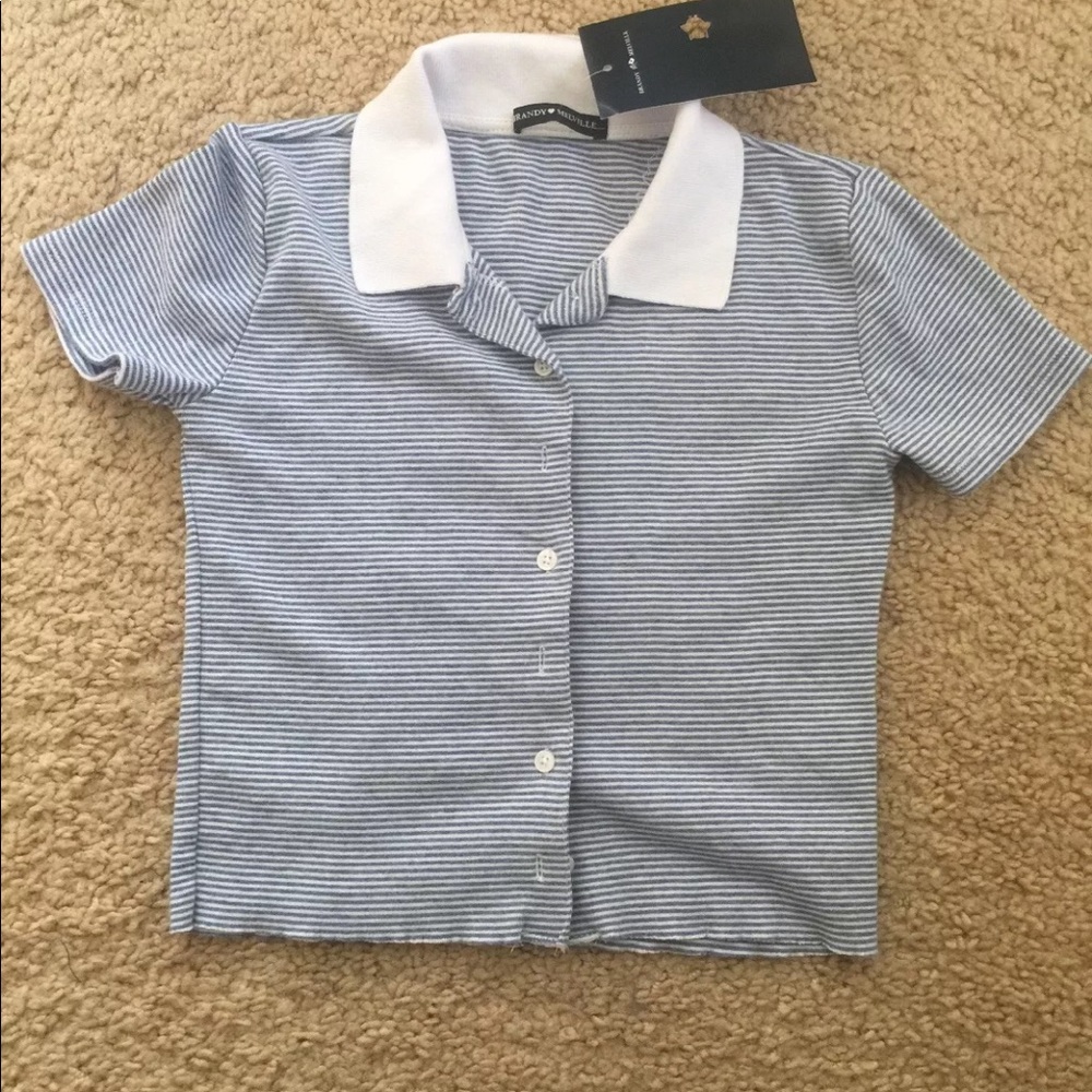 Brandy Melville Caroline top - Picture 2 of 2